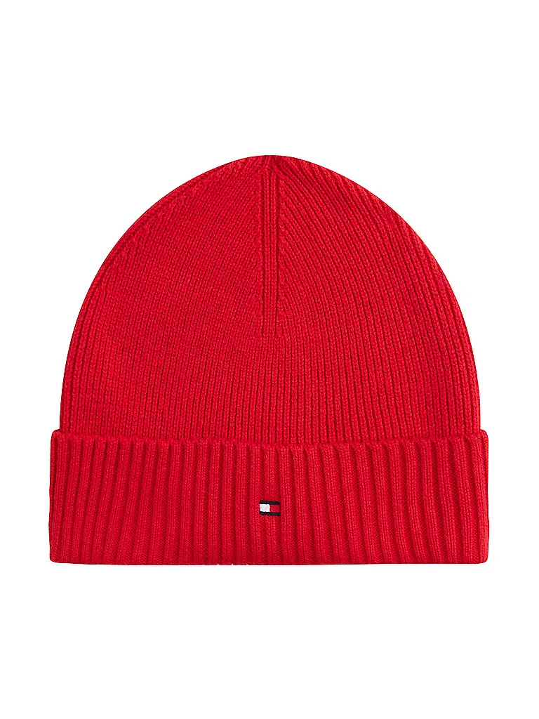 TOMMY HILFIGER | Mütze - Haube  | rot