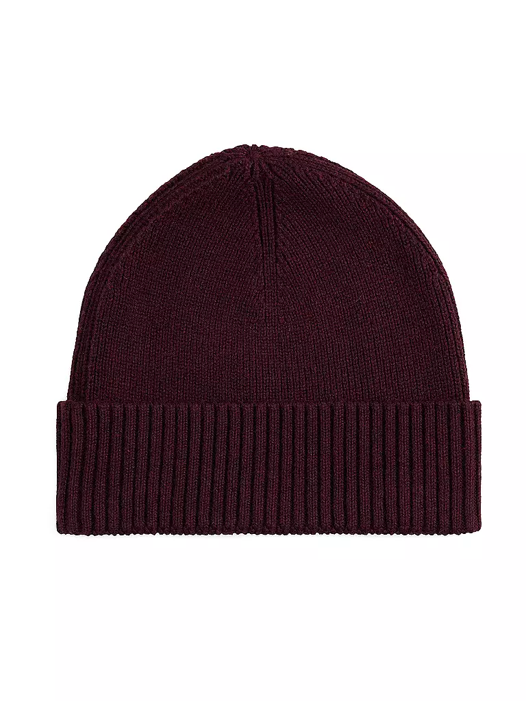 TOMMY HILFIGER | Mütze - Haube  | dunkelrot