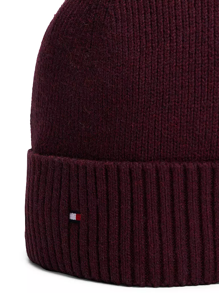 TOMMY HILFIGER | Mütze - Haube  | dunkelrot