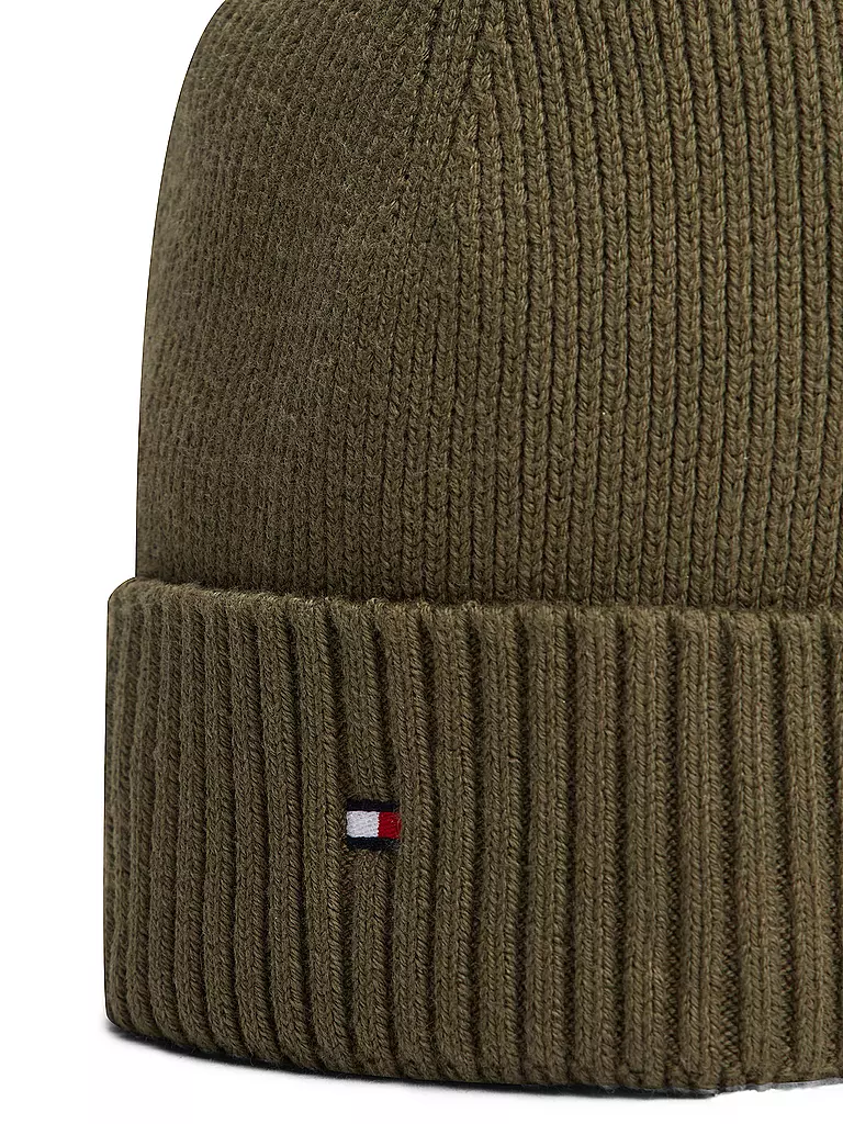TOMMY HILFIGER | Mütze - Haube  | olive
