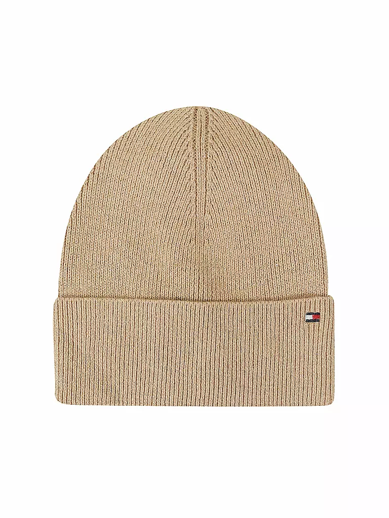 TOMMY HILFIGER | Mütze - Haube ESSENTIAL | Camel