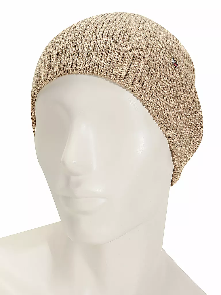 TOMMY HILFIGER | Mütze - Haube ESSENTIAL | Camel