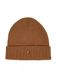 TOMMY HILFIGER | Mütze - Haube ESSENTIAL  | camel