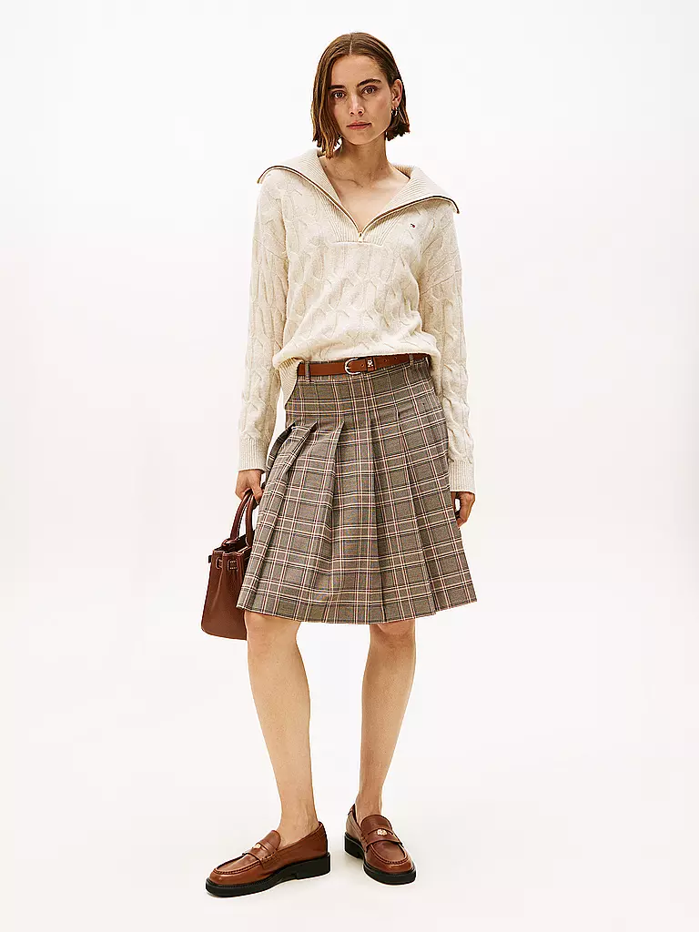 TOMMY HILFIGER | Minirock | braun
