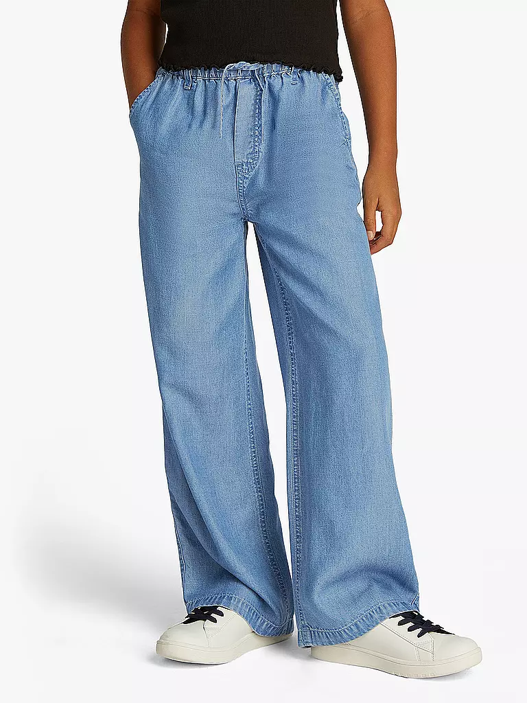 NAME IT Mädchen Weite Jeans - Bequeme Wide Pant Von Dänischer Marke
