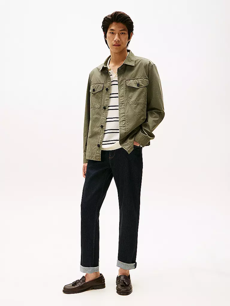 TOMMY HILFIGER | Overshirt  | olive
