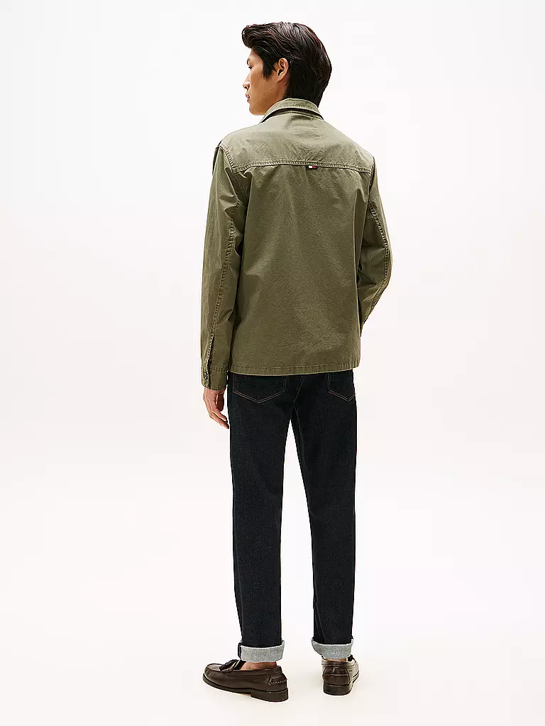 TOMMY HILFIGER | Overshirt  | olive
