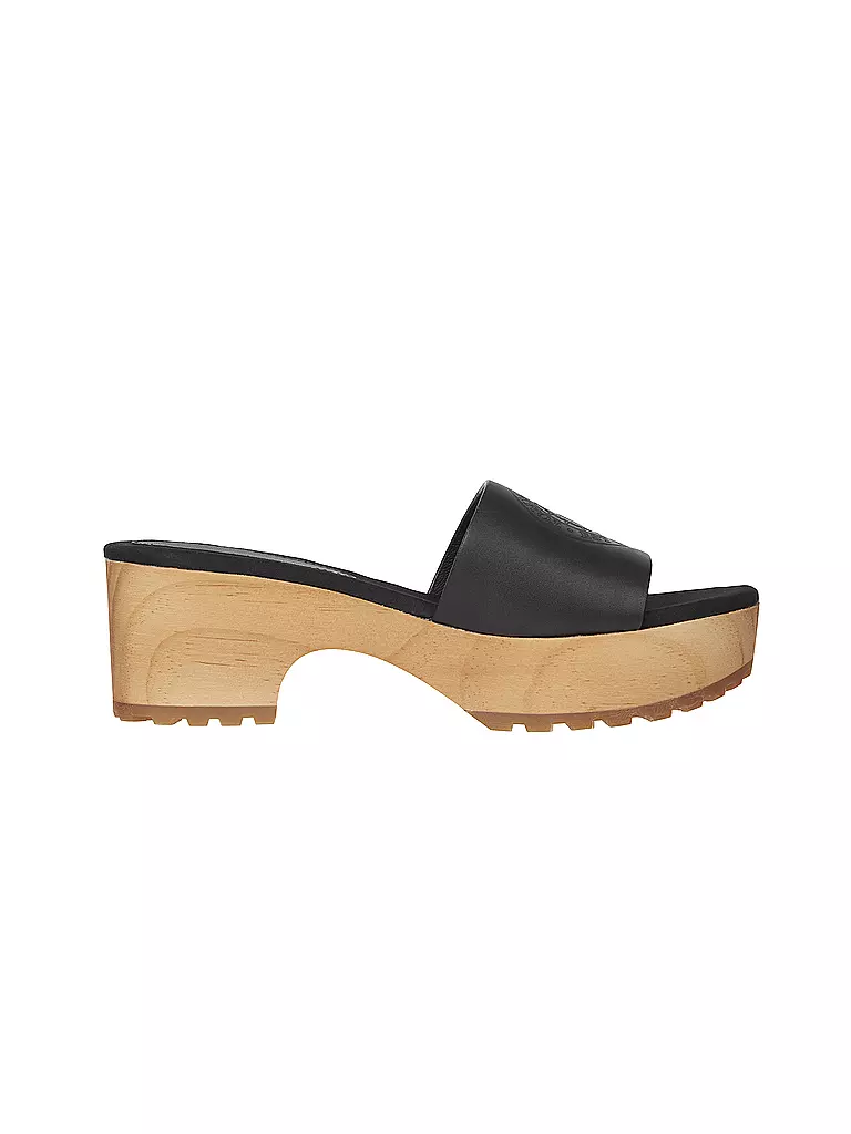 TOMMY HILFIGER | Pantoletten - Clogs  | schwarz