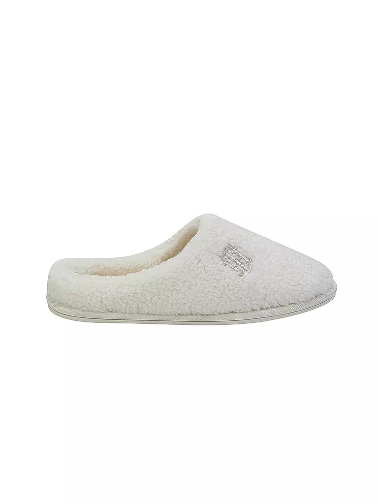 TOMMY HILFIGER | Pantoletten - Slipper | creme