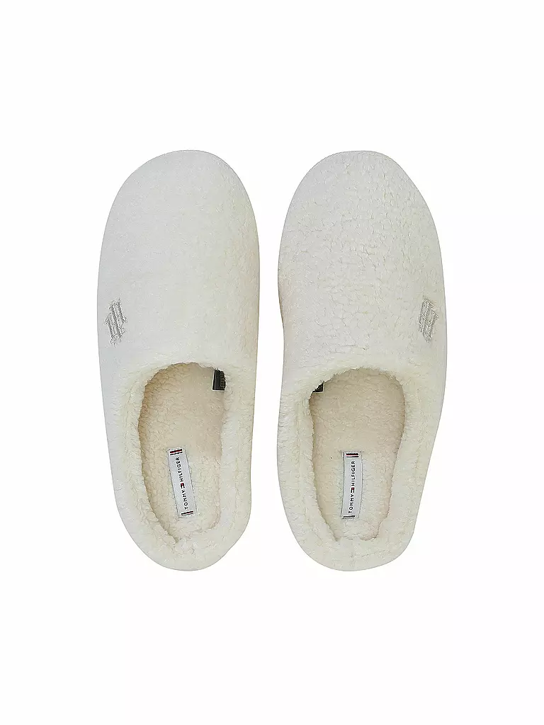 TOMMY HILFIGER | Pantoletten - Slipper | creme