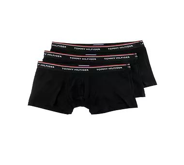 TOMMY HILFIGER Pants 3-er Pkg. schwarz