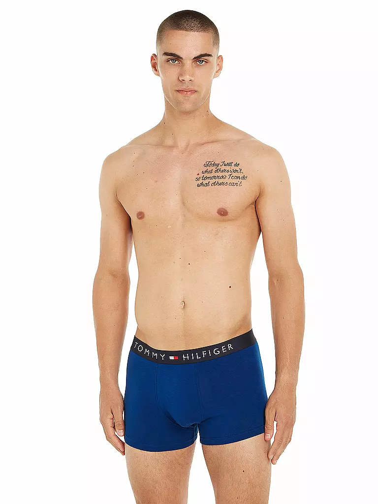 TOMMY HILFIGER | Pants 3er Pkg. blau  | dunkelgrün