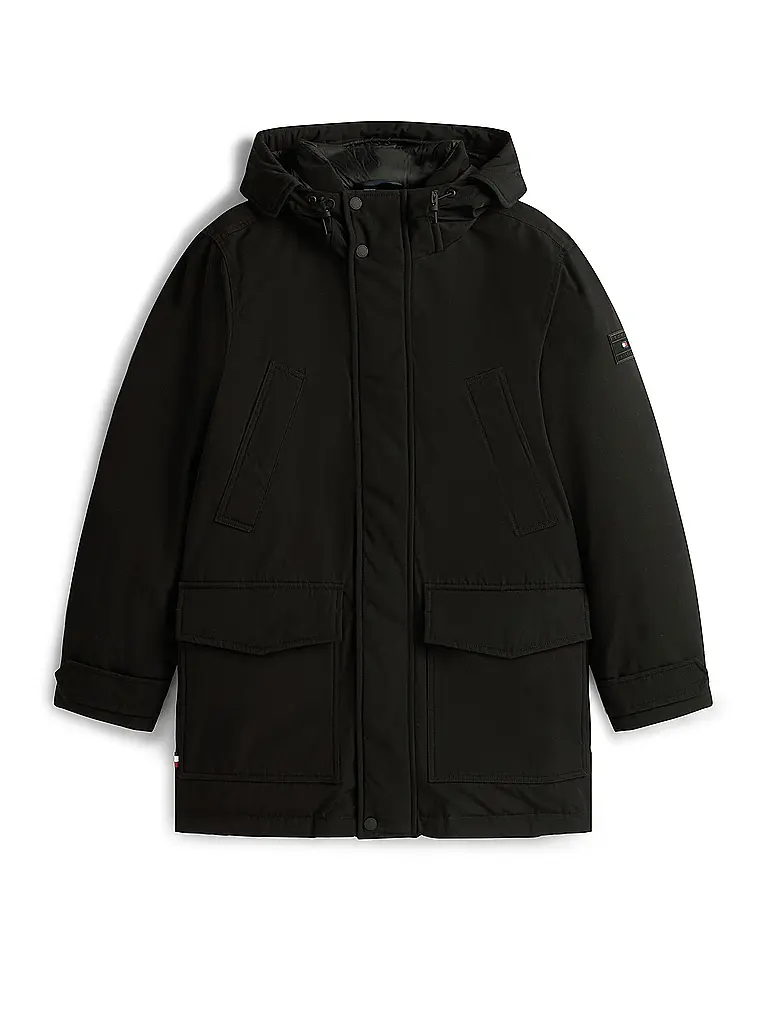 TOMMY HILFIGER | Parka | schwarz