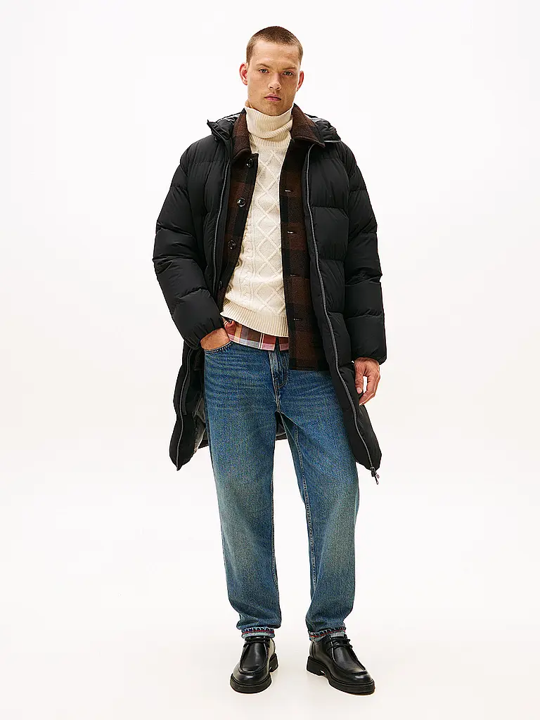 TOMMY HILFIGER | Parka | schwarz