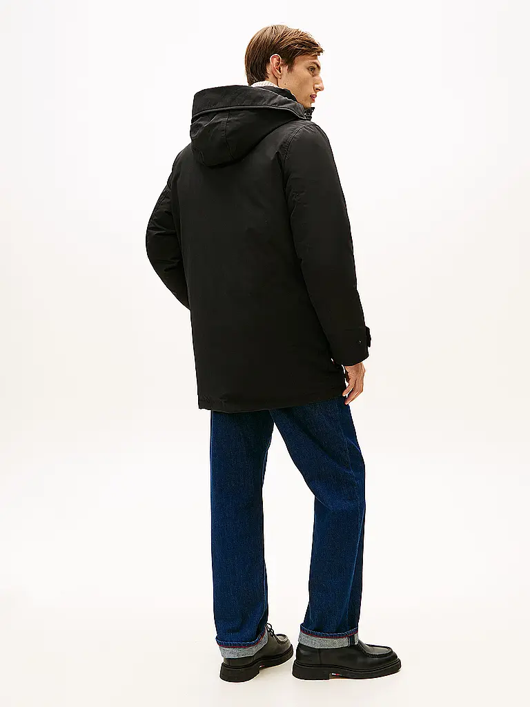 TOMMY HILFIGER | Parka | schwarz