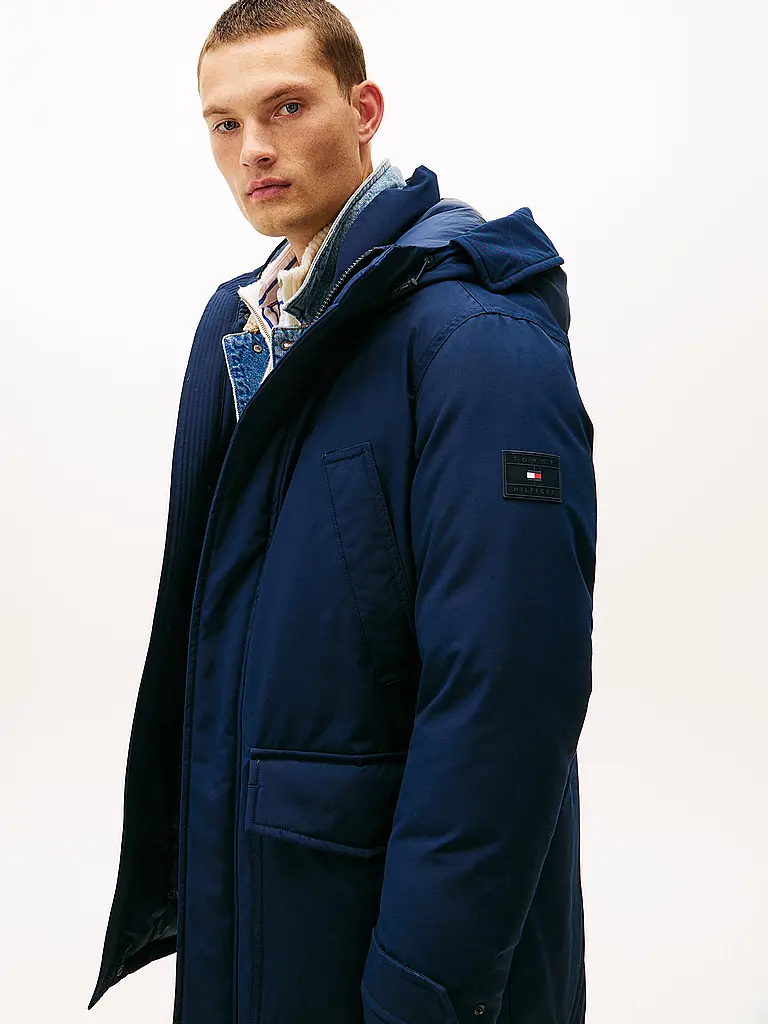TOMMY HILFIGER | Parka | blau