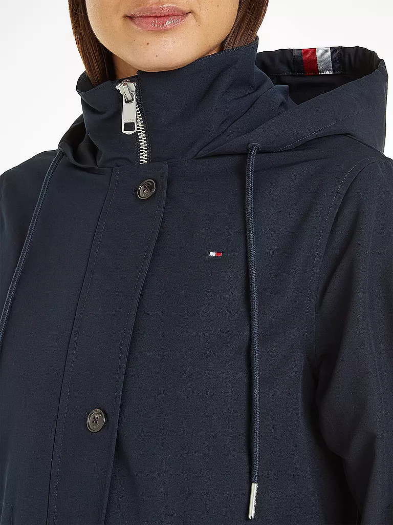 TOMMY HILFIGER | Parka | dunkelblau