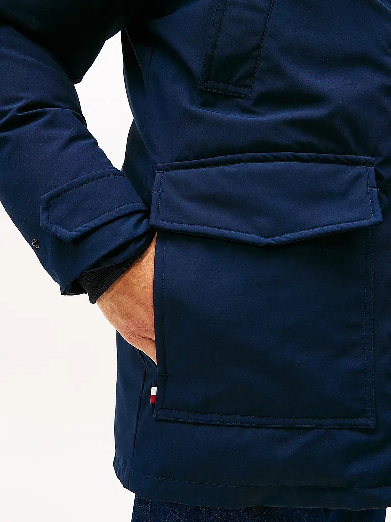 TOMMY HILFIGER | Parka | blau