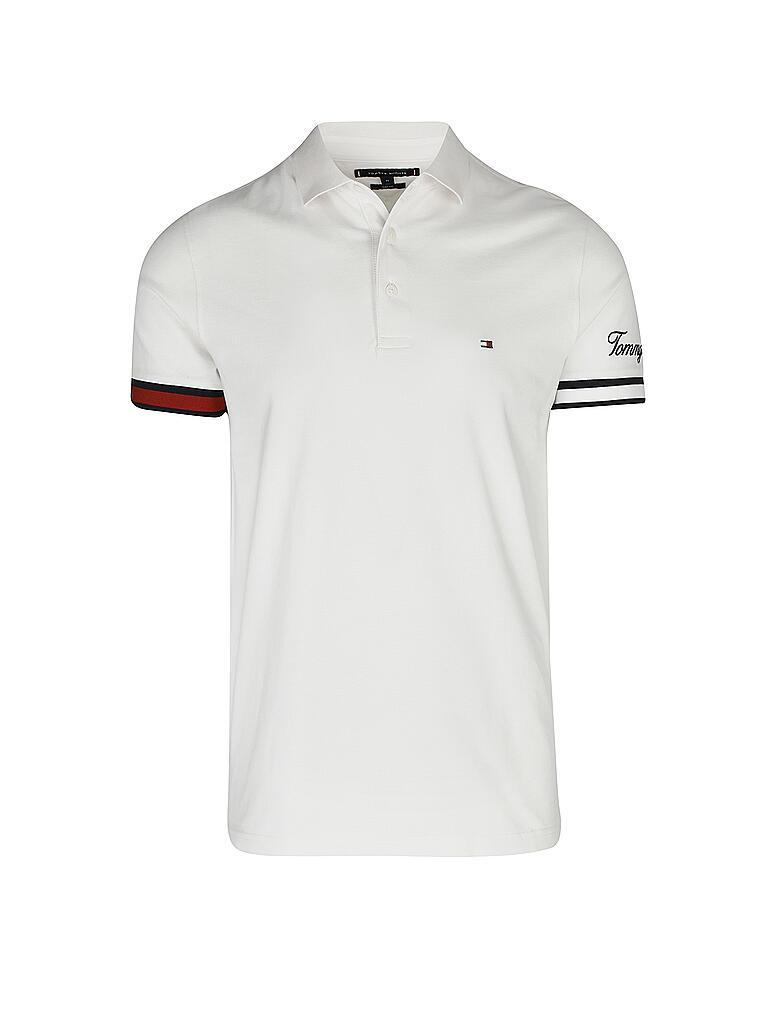 TOMMY HILFIGER | Poloshirt  | weiss