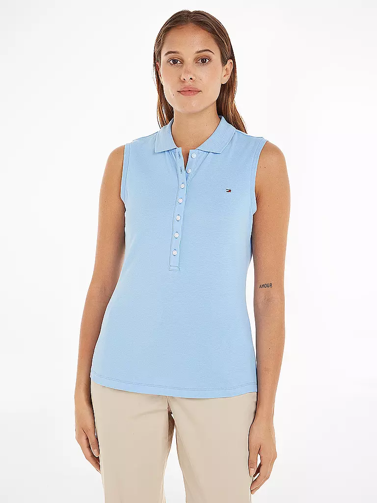 TOMMY HILFIGER | Poloshirt  | hellblau
