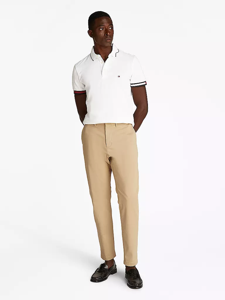 TOMMY HILFIGER | Poloshirt  | weiss