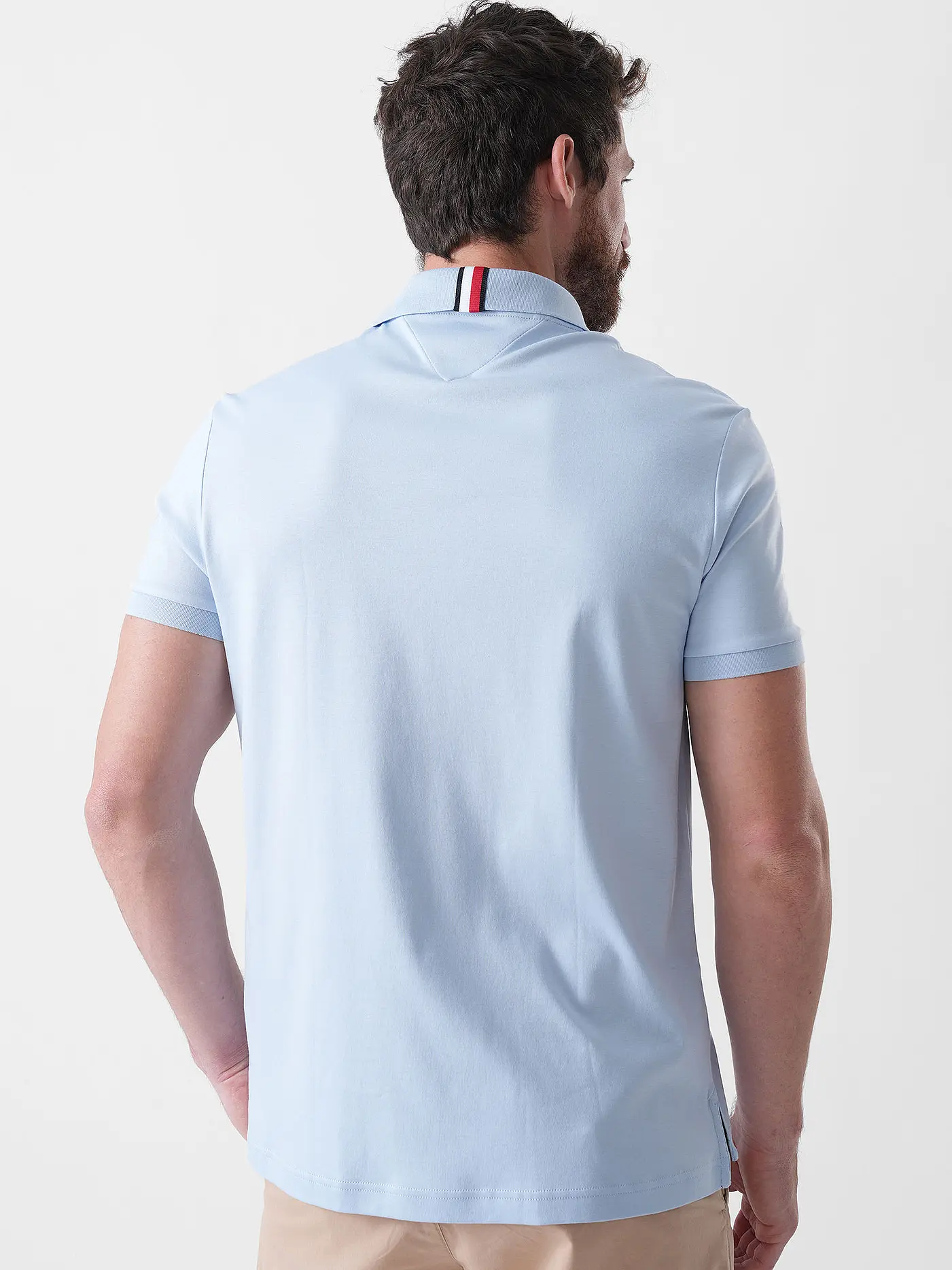 TOMMY HILFIGER | Poloshirt  | hellblau