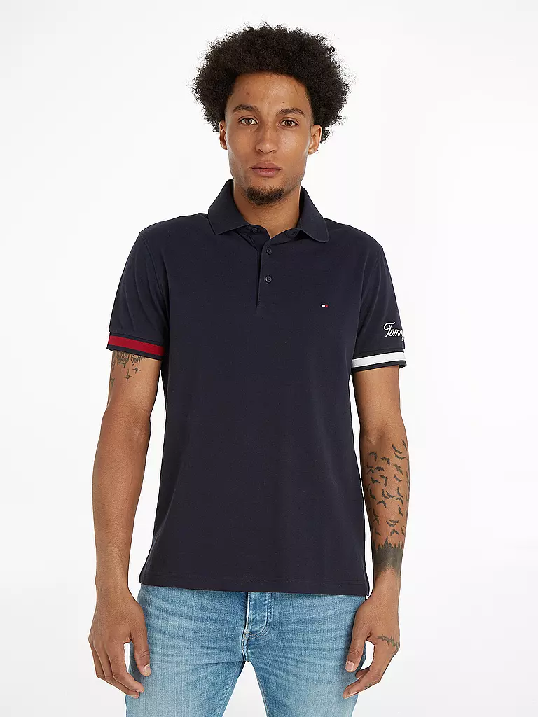 TOMMY HILFIGER | Poloshirt  | blau