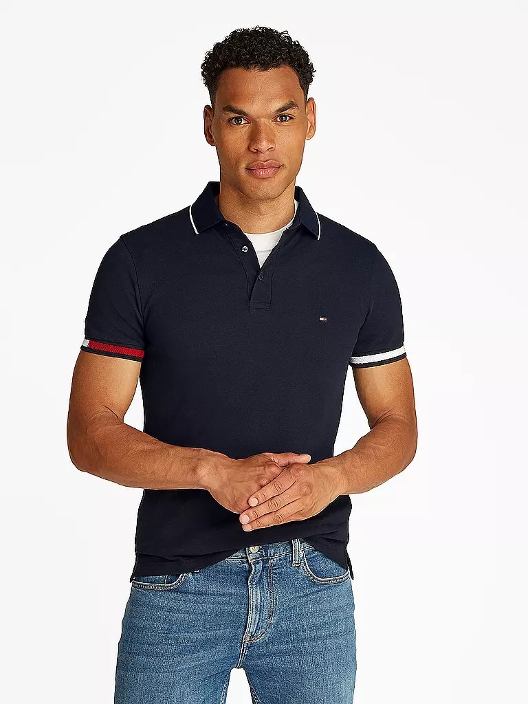 TOMMY HILFIGER | Poloshirt  | blau