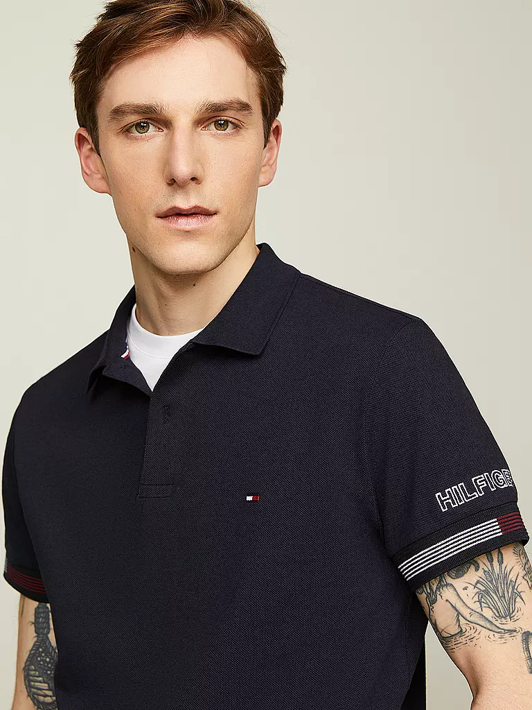 TOMMY HILFIGER | Poloshirt  | blau