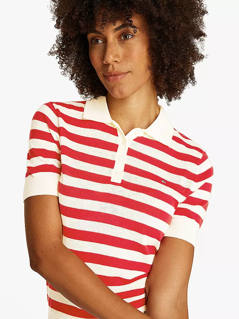 TOMMY HILFIGER | Poloshirt  | rot
