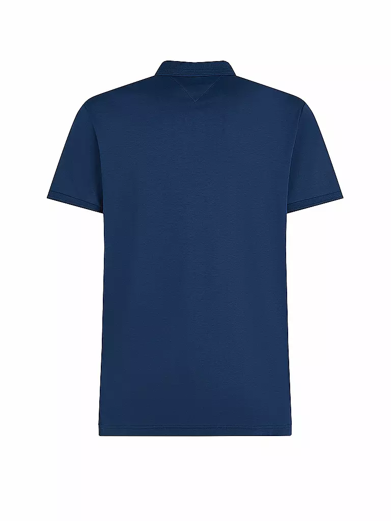 TOMMY HILFIGER | Poloshirt Regular Fit LIQUID COTTON | dunkelblau