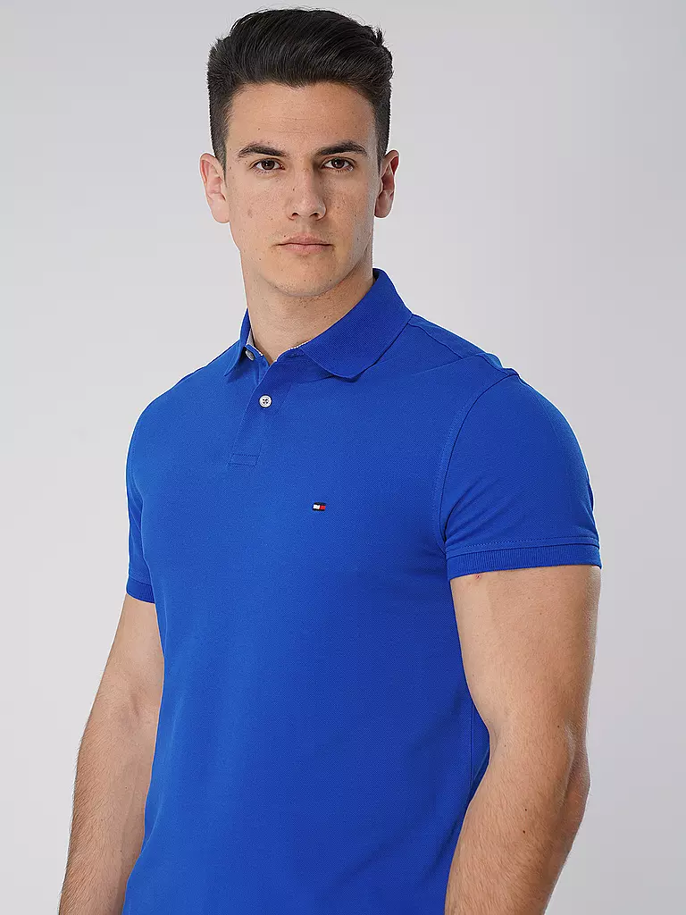 TOMMY HILFIGER | Poloshirt Regular Fit | blau