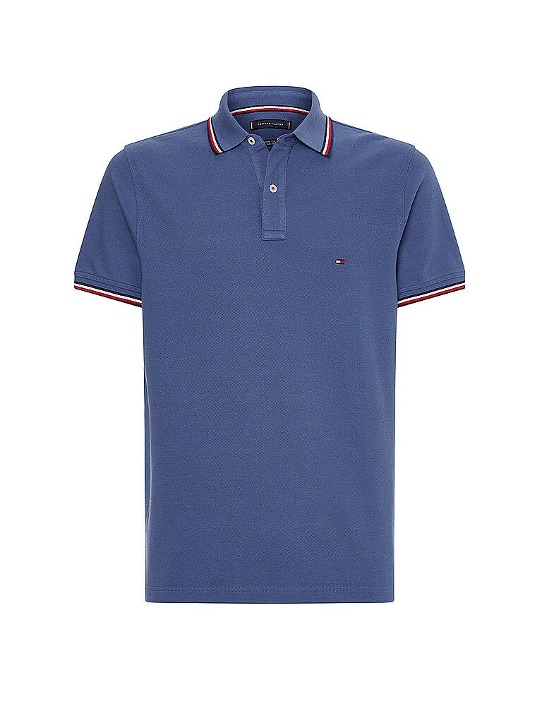 TOMMY HILFIGER | Poloshirt Slim Fit  | blau