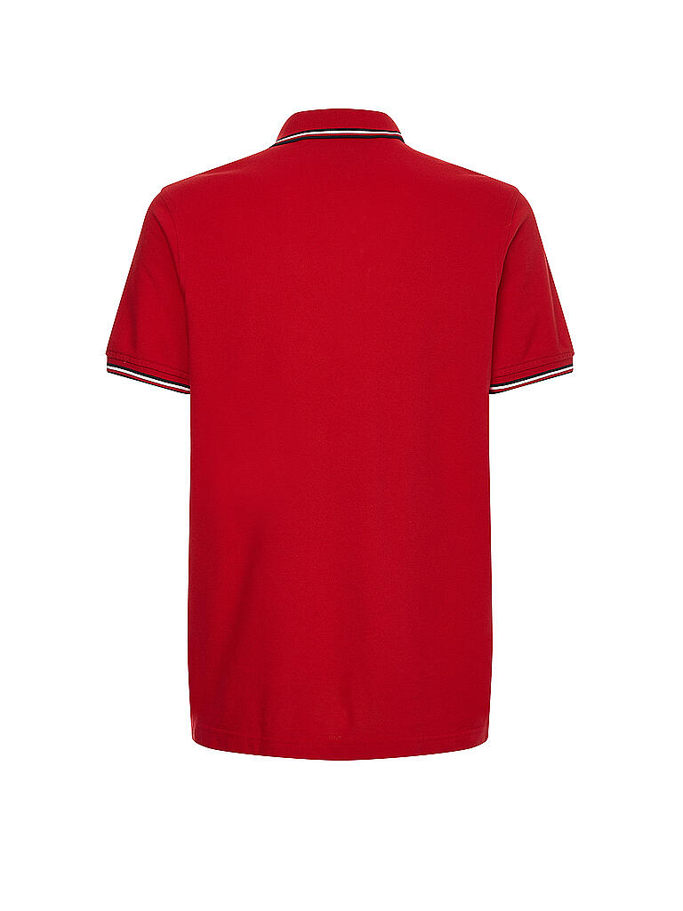 TOMMY HILFIGER | Poloshirt Slim Fit  | rot