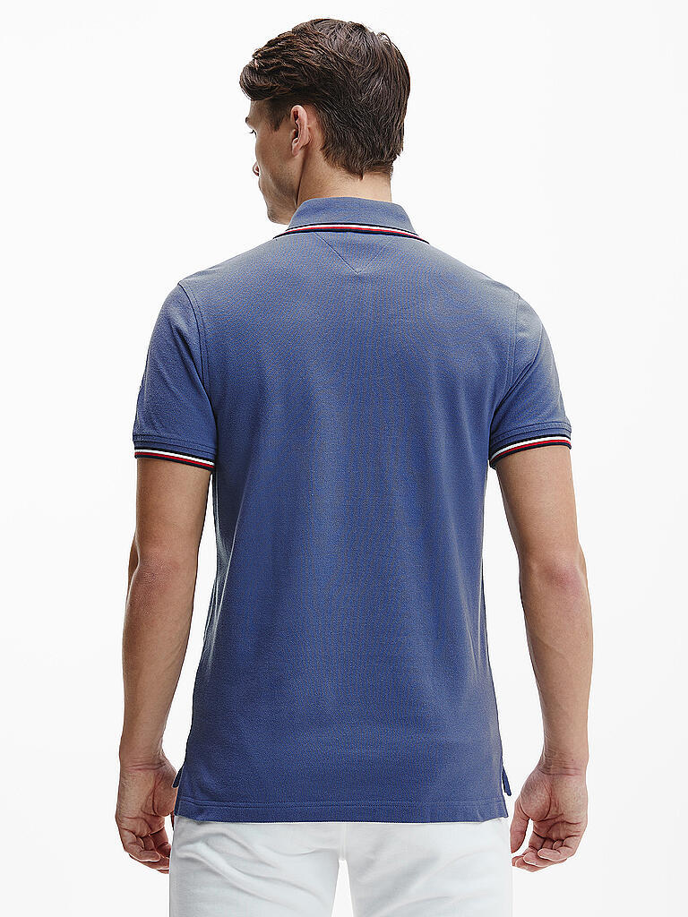 TOMMY HILFIGER | Poloshirt Slim Fit  | blau