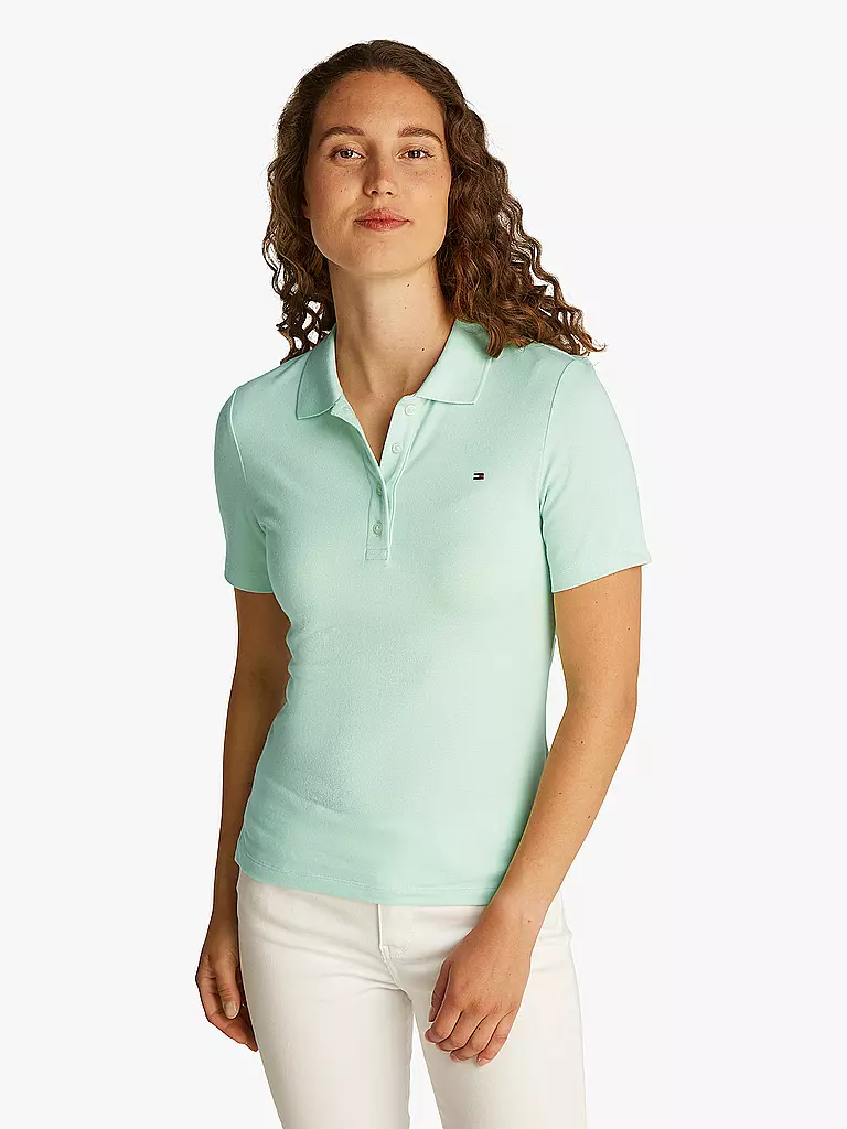 TOMMY HILFIGER | Poloshirt Slim Fit 1985 | hellblau