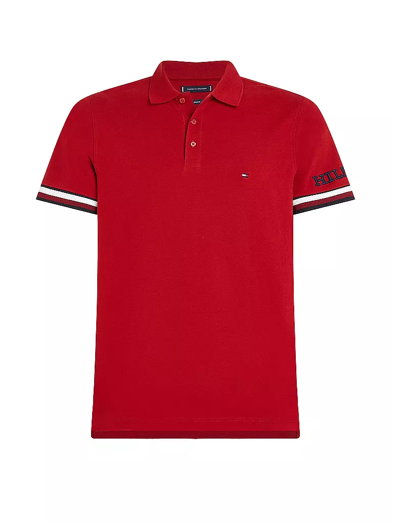 TOMMY HILFIGER | Poloshirt Slim Fit | rot