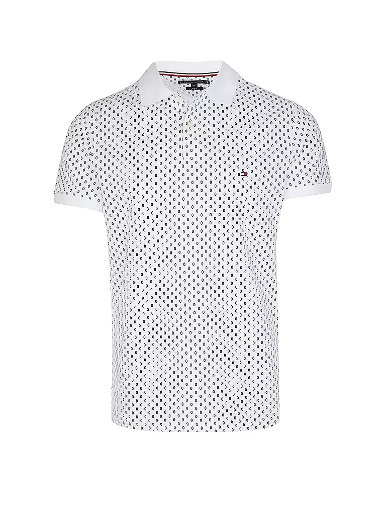 TOMMY HILFIGER | Poloshirt Slim Fit | weiss