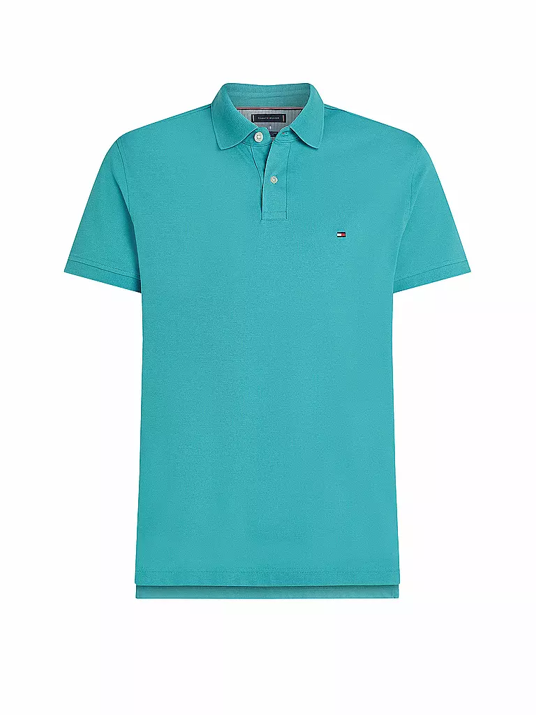 TOMMY HILFIGER | Poloshirt Slim Fit | türkis