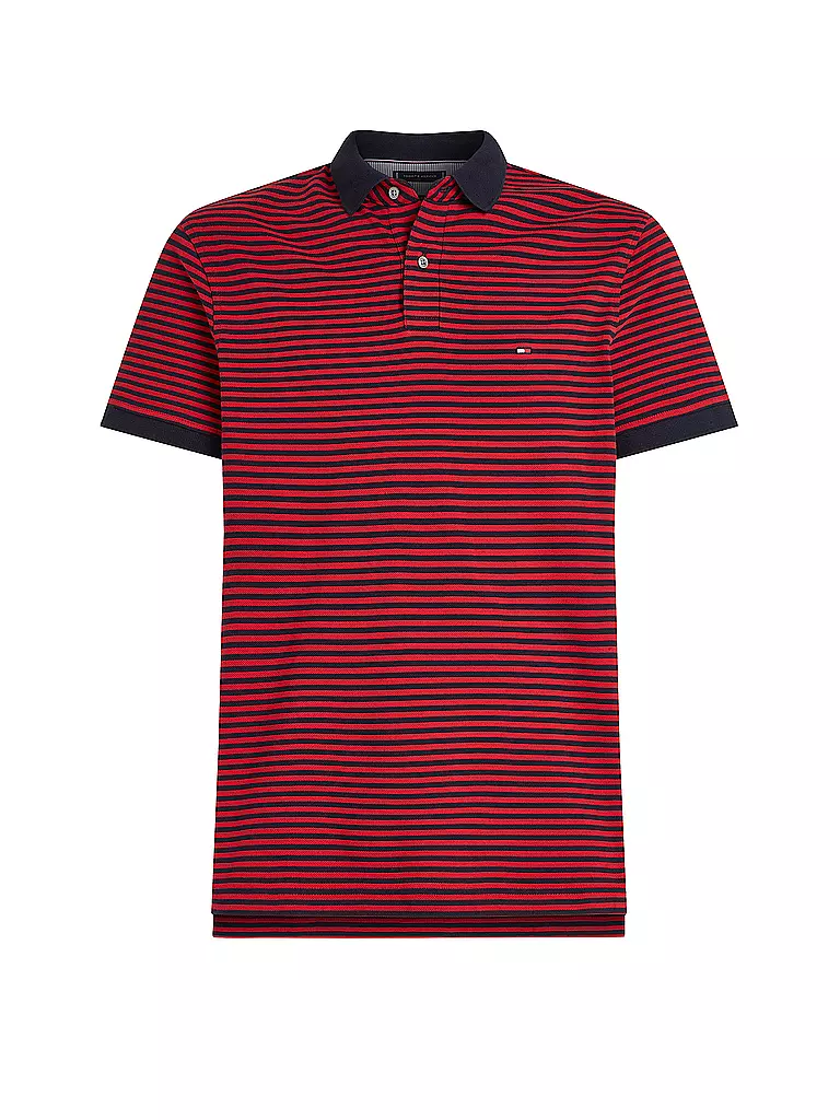 TOMMY HILFIGER | Poloshirt Slim Fit | rot