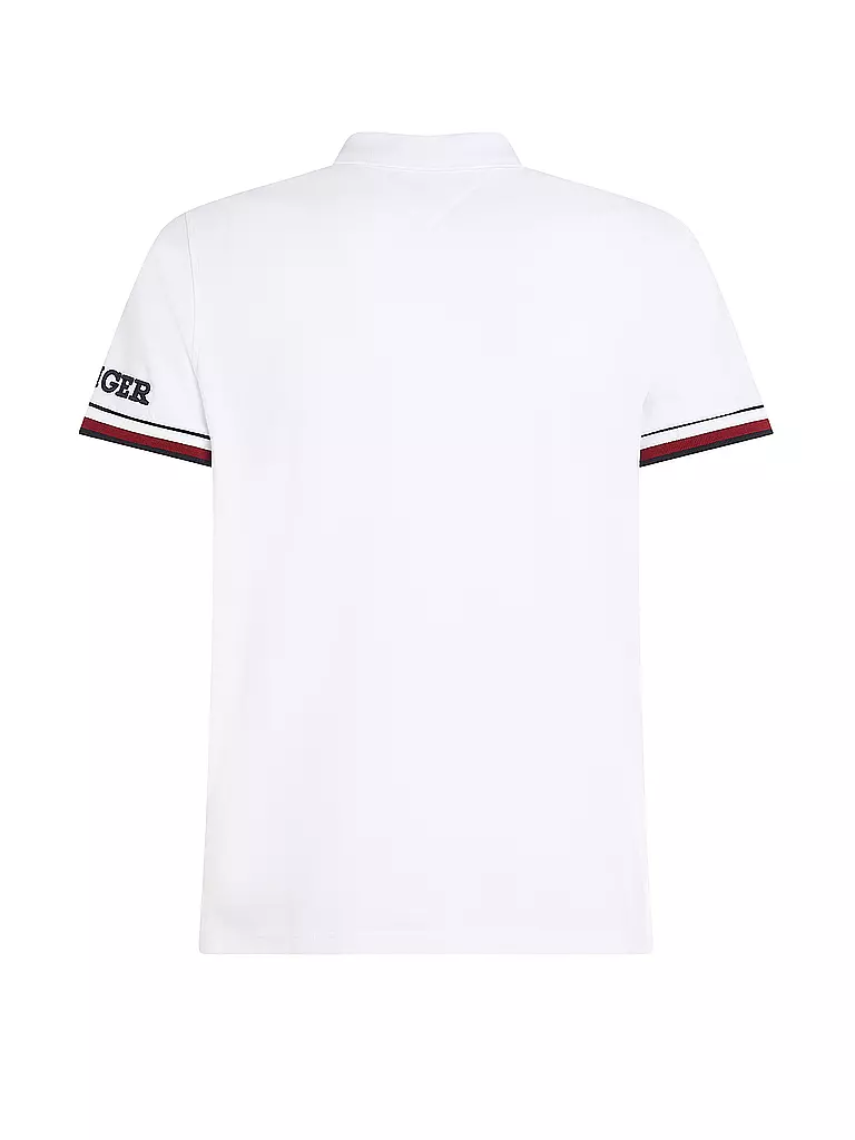 TOMMY HILFIGER | Poloshirt Slim Fit | weiss