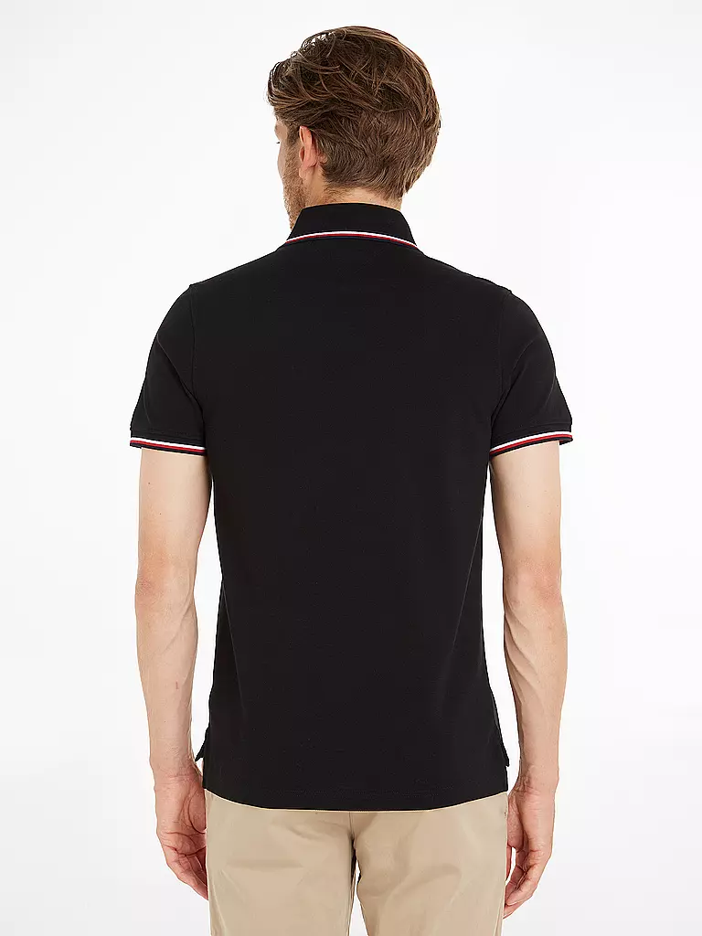 TOMMY HILFIGER | Poloshirt Slim Fit | grau