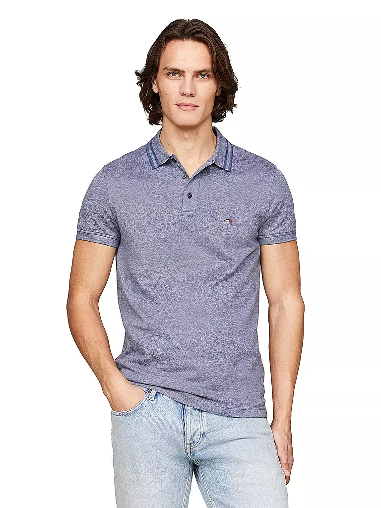 TOMMY HILFIGER | Poloshirt Slim Fit | hellblau