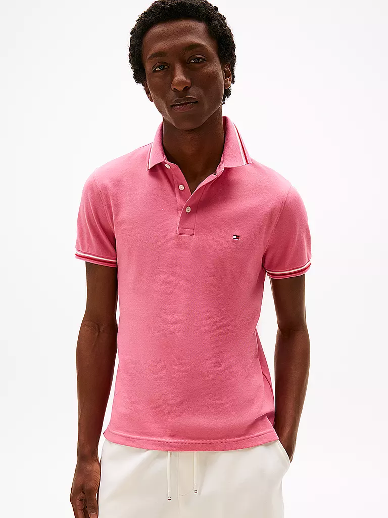 TOMMY HILFIGER | Poloshirt Slim Fit | rosa