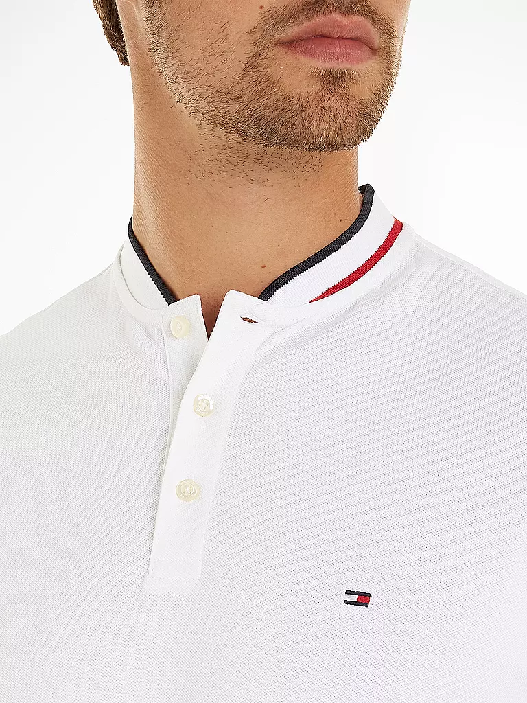 TOMMY HILFIGER | Poloshirt Slim Fit | weiss