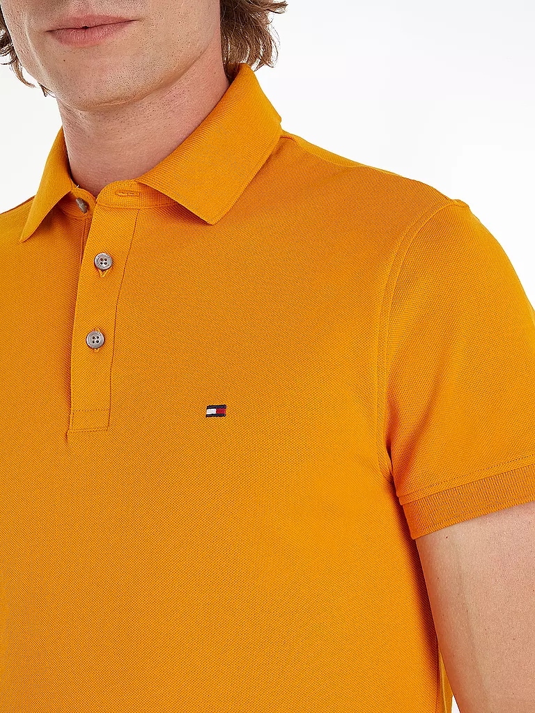 TOMMY HILFIGER | Poloshirt Slim Fit | schwarz