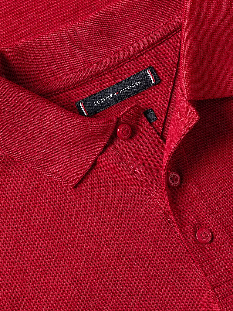 TOMMY HILFIGER | Poloshirt Slim Fit | rot