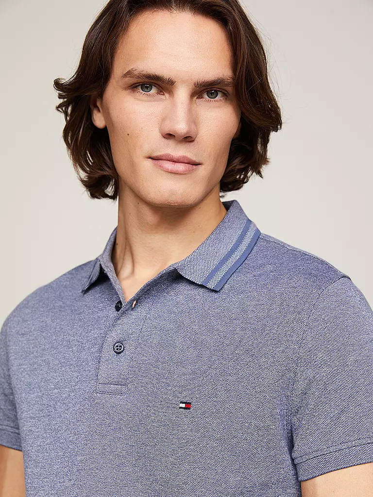 TOMMY HILFIGER | Poloshirt Slim Fit | hellblau