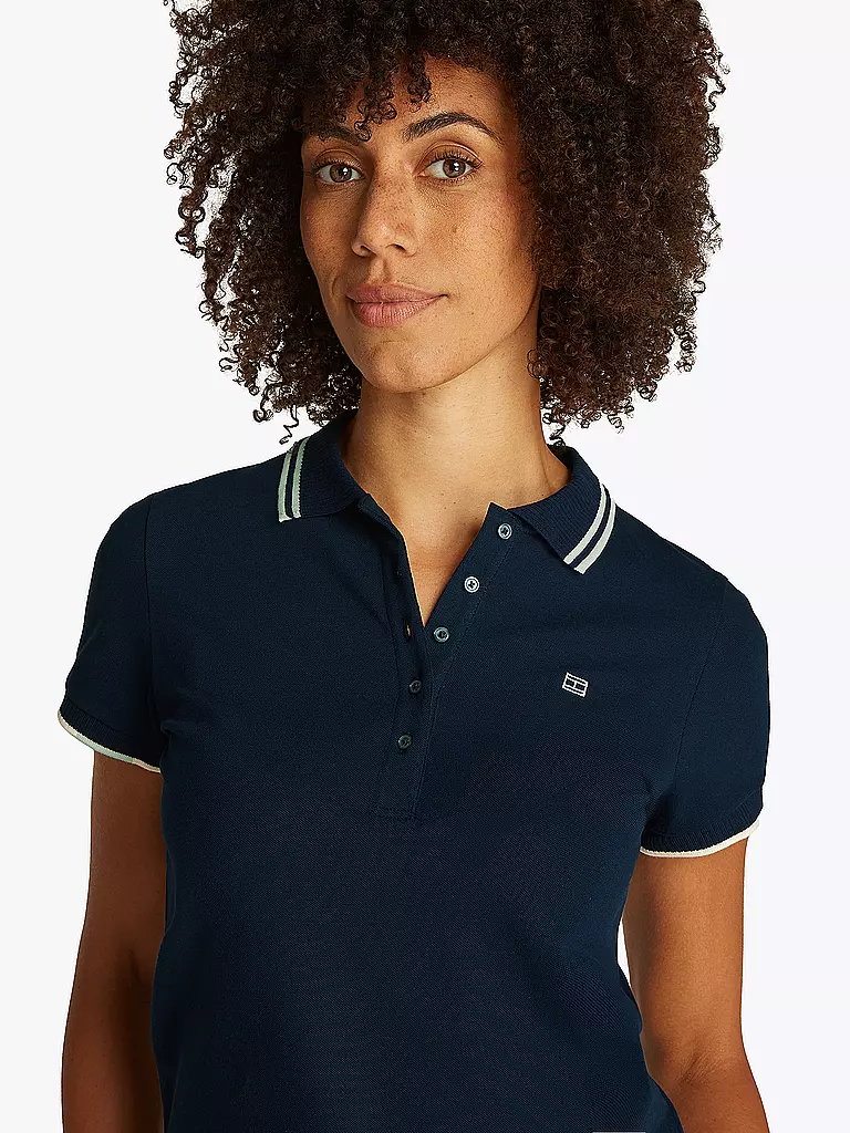 TOMMY HILFIGER | Poloshirt Slim Fit | weiss