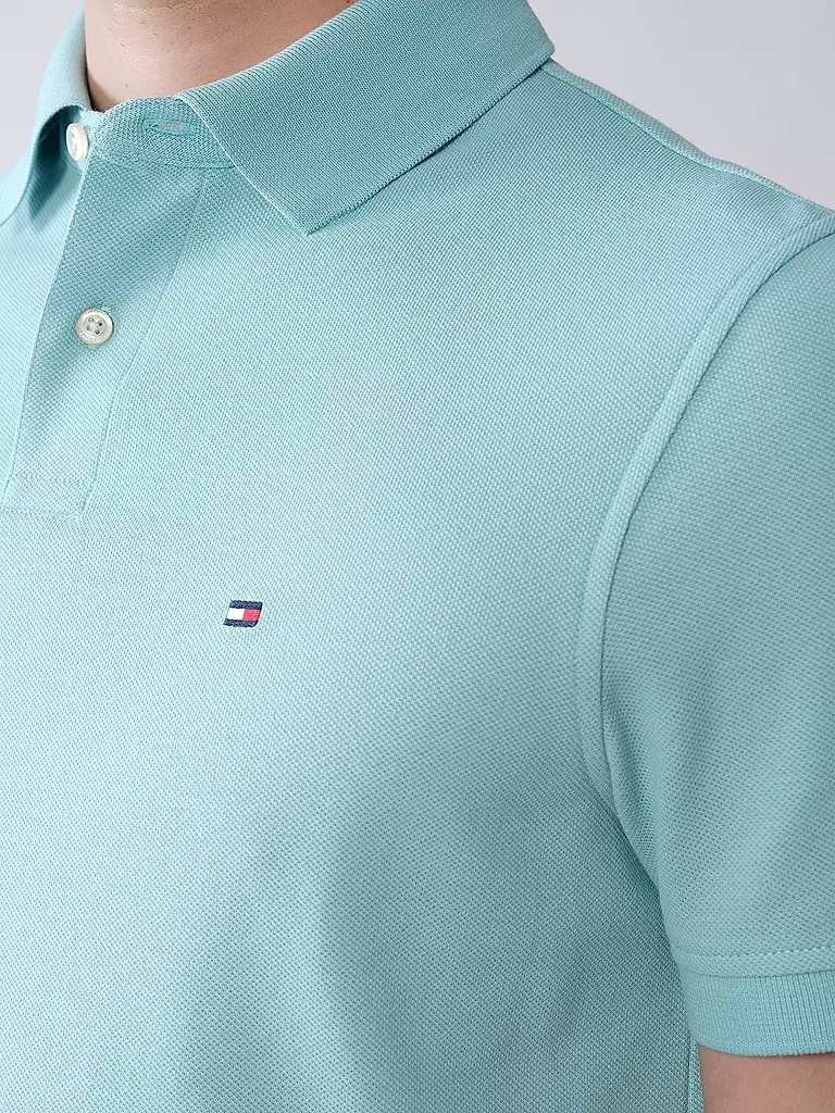 TOMMY HILFIGER | Poloshirt Slim Fit | hellgrün